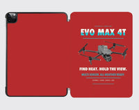 Thumbnail for Autel EVO Max 4T design on red ipad tablet case