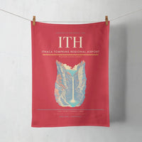 Thumbnail for Ithaca Tompkins Regional Airport (ITH) design on red towel