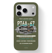 Thumbnail for PT6A-67 Case design on green army iphone case
