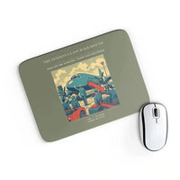Thumbnail for VINTAGE G4453 - The Veteran's Last Walkaround - Designed Mouse Pads design on greenarmy rectangle