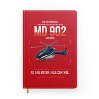 Thumbnail for MD Helicopters MD 902 Explorer design on red notebook