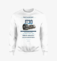 Thumbnail for JT3D design on white sweatshirt