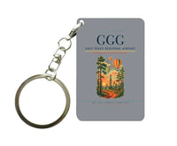 Thumbnail for East Texas Regional Airport (GGG) design on gray key chain
