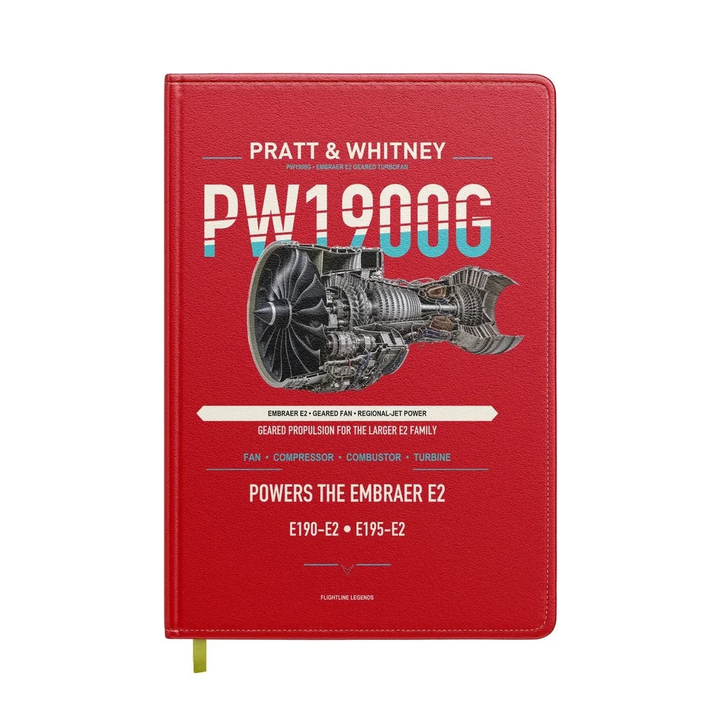 PW1900G design on red notebook