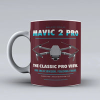 Thumbnail for Mavic 2 Pro Mug design on dark red dji