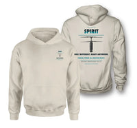 Thumbnail for Ascent AeroSystems Spirit design on khaki hoodie