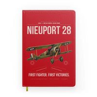 Thumbnail for Nieuport 28C.1 design on red notebook