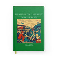 Thumbnail for VINTAGE G4487 - The Vintage Fly-In Breakfast - Designed Notebooks design on green