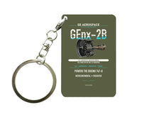 Thumbnail for GEnx-2B Key Chain design on green army key chain