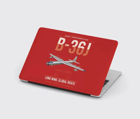 Thumbnail for B-36J Peacemaker design on red MacBook case