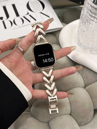 Thumbnail for Love Heart Metal Strap For Bracelet - view 7