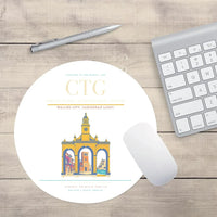Thumbnail for Rafael Nunez International Airport CTG Mouse-Pad Round - White
