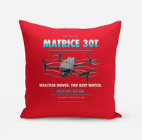 Thumbnail for DJI Matrice 30T design on red pillow