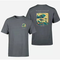 Thumbnail for VINTAGE G4471 - The Skydive Festival Lift - Double-Side T-Shirt design on gray double side t shirt