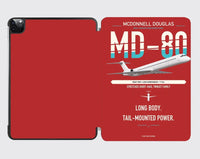 Thumbnail for McDonnell Douglas MD-80 design on red ipad tablet case