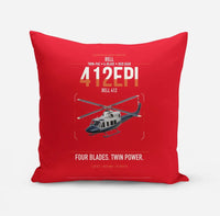 Thumbnail for Bell 412EPI design on red pillow