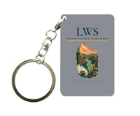 Thumbnail for Lewiston–Nez Perce County Airport (LWS) design on gray key chain