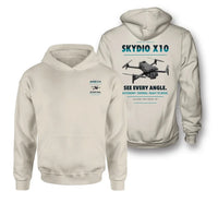 Thumbnail for Skydio X10 design on khaki hoodie