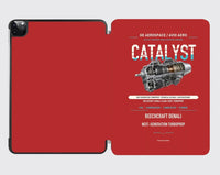 Thumbnail for CATALYST design on red ipad tablet case
