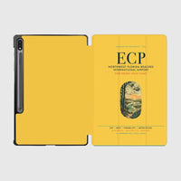 Thumbnail for Northwest Florida Beaches International Airport (ECP) design on yellow samsung tablet tablet case