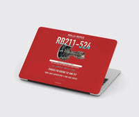 Thumbnail for RB211-524 design on red MacBook case