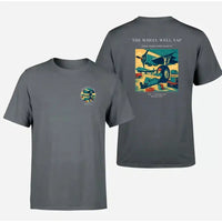 Thumbnail for VINTAGE G4267 - The Wheel Well Nap - Double-Side T-Shirt design on gray double side t shirt