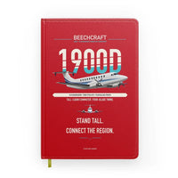 Thumbnail for Beechcraft 1900D design on red notebook