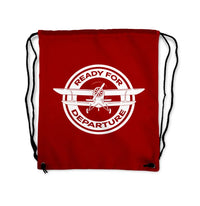Thumbnail for Ready for Departure Drawstring Bag - view 7