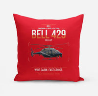 Thumbnail for Bell 429 design on red pillow