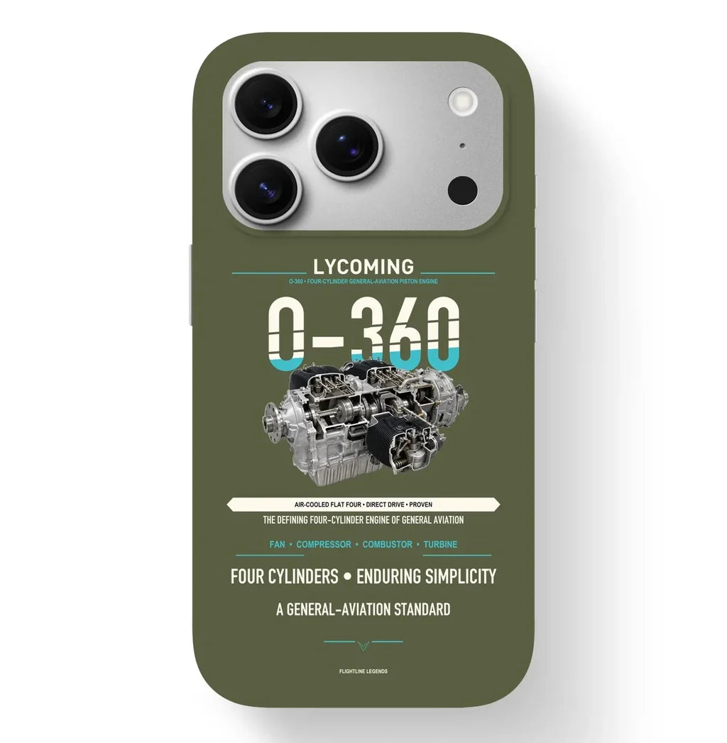 O-360 Case design on green army iphone case