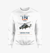 Thumbnail for HAL LCH Prachand design on white sweatshirt