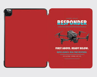 Thumbnail for BRINC Responder design on red ipad tablet case