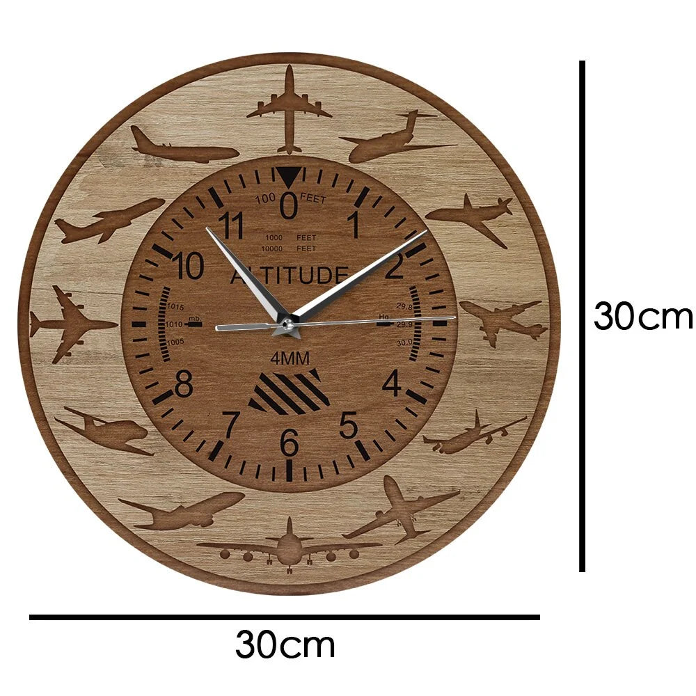 Amazing Altitude & Airplane Wall Clock - view 8