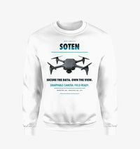 Thumbnail for ACSL SOTEN design on white sweatshirt