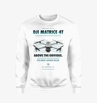Thumbnail for DJI Matrice 4T design on white sweatshirt