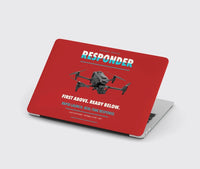 Thumbnail for BRINC Responder design on red MacBook case
