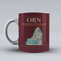 Thumbnail for Ben Bella Airport ORN — Oran Mug design on dark red ahmed