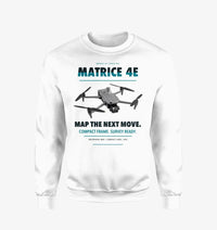 Thumbnail for DJI Matrice 4E design on white sweatshirt