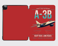 Thumbnail for A-3B Skywarrior design on red ipad tablet case