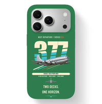Thumbnail for Boeing 377 Stratocruiser design on green magsafe iphone case