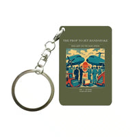 Thumbnail for VINTAGE G4385 - The Prop To Jet Handshake - Designed Key Chain design on greenarmy