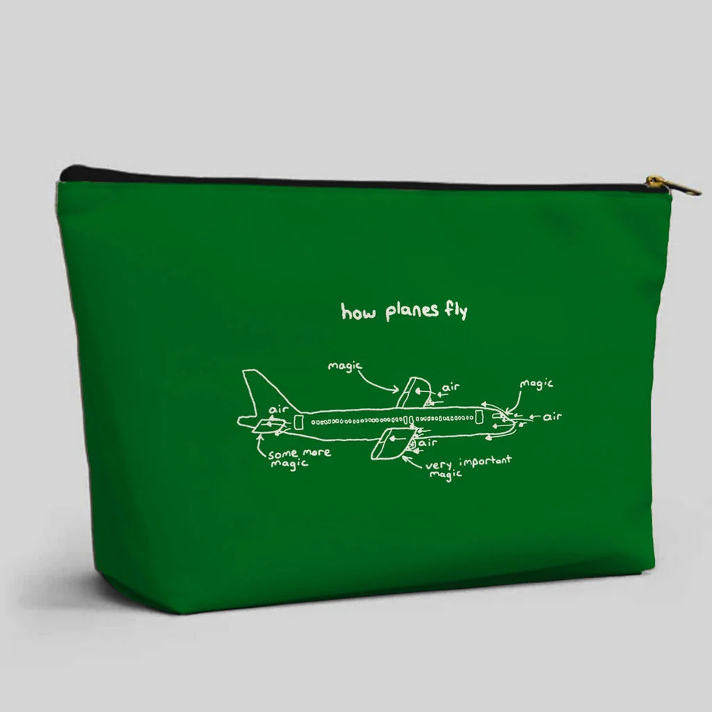 How Planes Fly Zipper Pouch - view 7