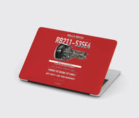 Thumbnail for RB211-535E4 design on red MacBook case