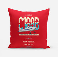 Thumbnail for Cessna A188B AgTruck design on red pillow