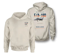 Thumbnail for F-A-18D HORNET design on khaki hoodie