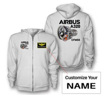 Thumbnail for Customisable Airbus A320 Hoodie - view 7