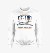 Thumbnail for Avro Canada CF-100 Mk5 Canuck Northern All Weather Interceptor design on white sweatshirt