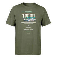 Thumbnail for Beechcraft 1900D design on green army single side