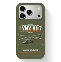 Thumbnail for Westland Lynx AH7 design on green army magsafe iphone case, for iPhone 17 Pro