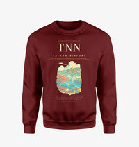 Thumbnail for Tainan Airport TNN Sweatshirt - Wine Red